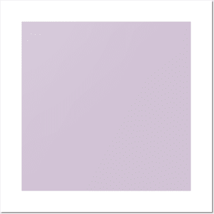 preppy girly chic solid color pastel purple  lilac Posters and Art